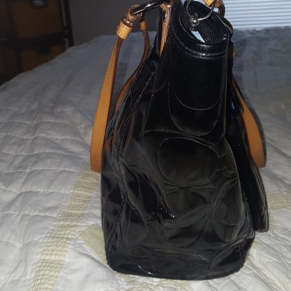 COACH "Leah" tote - Picture 3 of 8
